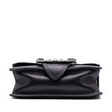 Goatskin Madras Soft Calf Crystal Embellished Crossbody Black - Lab Luxury Resale
