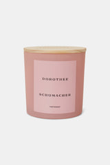 Dorothee Schumacher Togetherness Candle in 230g jar, elegant home décor candle with subtle branding and a minimalist design.