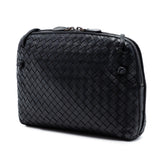 Nappa Intrecciato Nodini Crossbody Black - Lab Luxury Resale