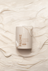 PAUME Overnight Hand & Foot Hydration Mask in jar, showing the product with its refill container, designed for deep skin hydration.