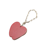 Leather Apple Bag Charm Red - Lab Luxury Resale