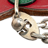 Leather Apple Bag Charm Red - Lab Luxury Resale