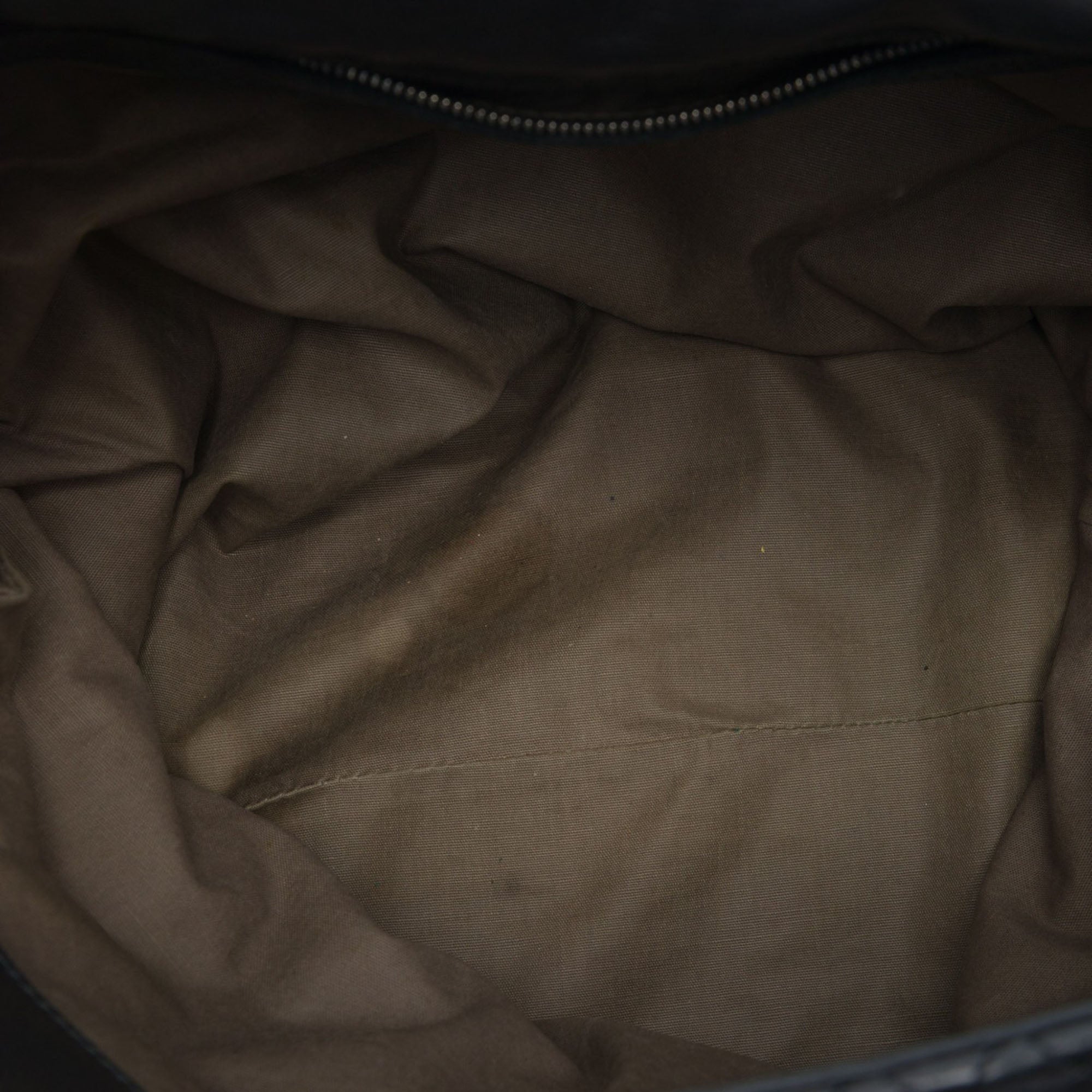 Nappa Intrecciato Messenger Bag Black - Lab Luxury Resale