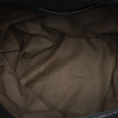 Nappa Intrecciato Messenger Bag Black - Lab Luxury Resale