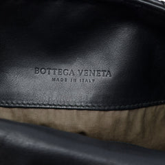 Nappa Intrecciato Messenger Bag Black - Lab Luxury Resale