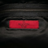 Leather Braided Stitch Hobo Black - Lab Luxury Resale