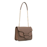 Textured Leather Heroine Shoulder Bag Brown - Lab Luxury Resale