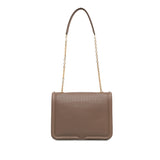 Textured Leather Heroine Shoulder Bag Brown - Lab Luxury Resale