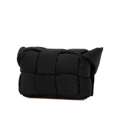 Candy Nylon Intrecciato Padded Tech Cassette Crossbody Black - Lab Luxury Resale