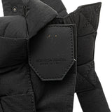 Candy Nylon Intrecciato Padded Tech Cassette Crossbody Black - Lab Luxury Resale