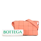 Calfskin Intrecciato Cassette Crossbody Pink - Lab Luxury Resale