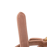 Mini Satin Crystal Embellished Saddle Bag Pink - Lab Luxury Resale