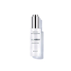 Institut Esthederm AGE PROTEOM™ Advanced Serum 30ml bottle, sleek packaging, focused on anti-aging skincare.