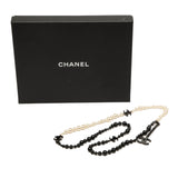 Pre-Owned Chanel CC Faux Pearl and Bead Necklace