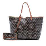 Goyardine Saint Louis GM Black - Lab Luxury Resale