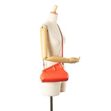 Fendi Small Nappa Fendi First Crossbody Orange