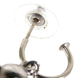 CC Silver Plated Crystal Dangle Earrings Silver - Lab Luxury Resale