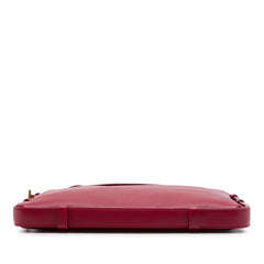 Calfskin Cradle Shoulder Bag Red - Lab Luxury Resale