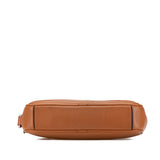 Leather Puzzle Clutch Brown - Lab Luxury Resale