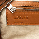 Leather Puzzle Clutch Brown - Lab Luxury Resale