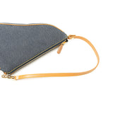 Mini Denim Saddle Pochette Blue - Lab Luxury Resale