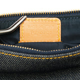 Mini Denim Saddle Pochette Blue - Lab Luxury Resale