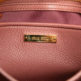 Goatskin Madras Leather Satchel Pink - Lab Luxury Resale