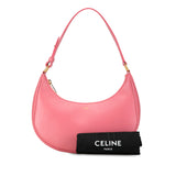 Leather Ava Shoulder Bag Pink - Lab Luxury Resale