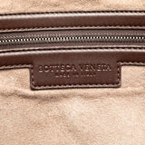 Large Nappa Intrecciato Nodini Crossbody Brown - Lab Luxury Resale
