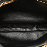 Studded Nappa Double Zip Pouch Black - Lab Luxury Resale