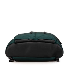 Nylon Motocross Classic Traveler Backpack Green - Lab Luxury Resale