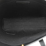 Toy Calfskin Polka Dot North South Shopping Tote Black - Lab Luxury Resale