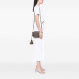 Small Lambskin Monogram Lou Camera Bag Gray - Lab Luxury Resale