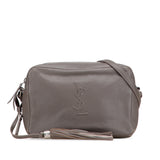 Small Lambskin Monogram Lou Camera Bag Gray - Lab Luxury Resale
