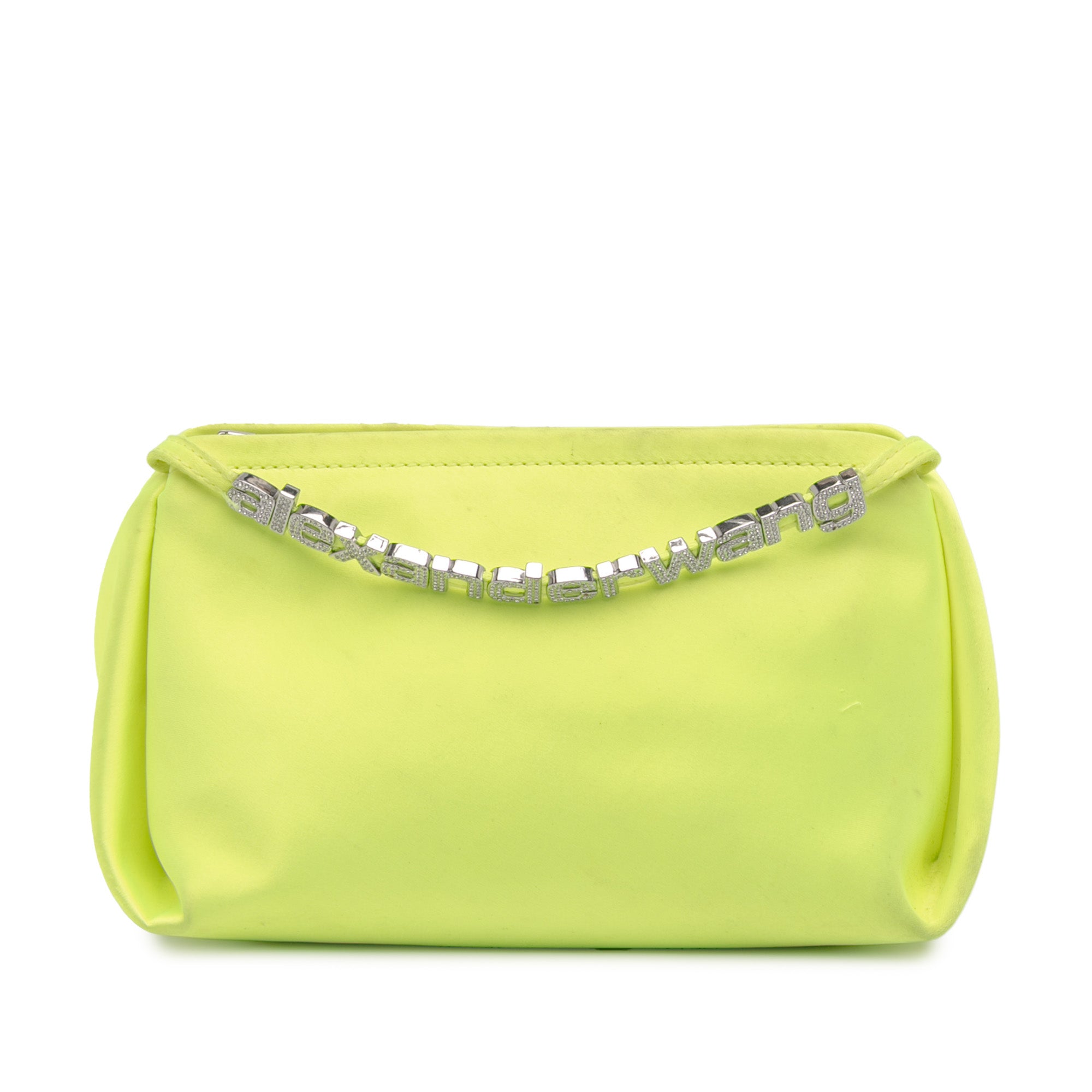 Micro Satin Marquess Handbag Green - Lab Luxury Resale