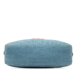 Small GG Marmont Matelasse Denim Pearly Crossbody Blue - Lab Luxury Resale