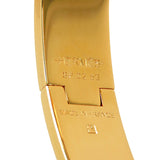 Narrow Enamel Sous le Charm d Orphee Clic H Bracelet PM Blue - Lab Luxury Resale