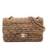 Pre-Owned Chanel Medium Classic Tweed Double Flap