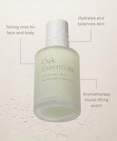 Oak Essentials Balancing Mist 100ml NIB