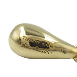 18K Yellow Gold Elsa Peretti Teardrop Pendant Necklace Gold - Lab Luxury Resale