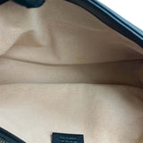 Medium GG Marmont Matelasse Leather Shoulder Bag Black - Lab Luxury Resale