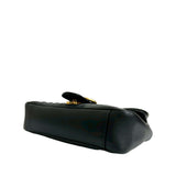 Medium GG Marmont Matelasse Leather Shoulder Bag Black - Lab Luxury Resale