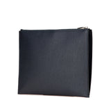 Grain De Poudre Zip Clutch Blue - Lab Luxury Resale