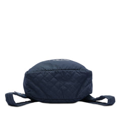 CC Quilted Nylon Sport Line Backpack Blue - Lab Luxury Resale