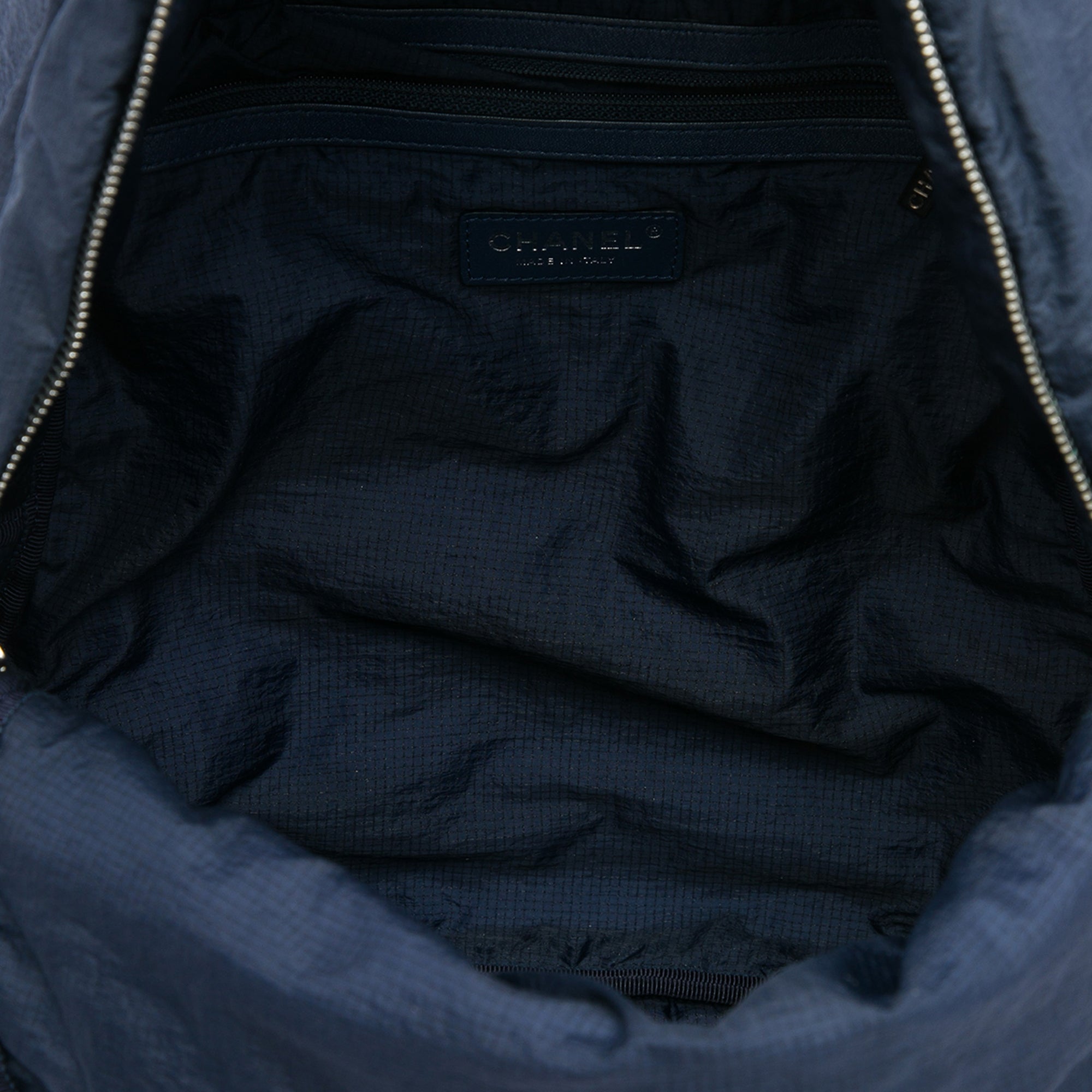 CC Quilted Nylon Sport Line Backpack Blue - Lab Luxury Resale