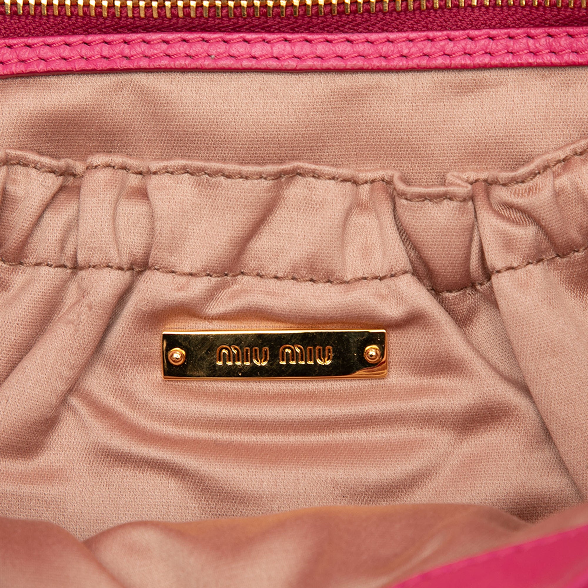 Matelasse Nappa Crystal Chain Satchel Pink - Lab Luxury Resale