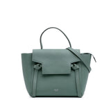 Nano Grained Calfskin Belt Bag Green - Lab Luxury Resale