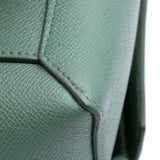 Nano Grained Calfskin Belt Bag Green - Lab Luxury Resale