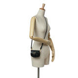 Micro Calfskin Bobby Crossbody Black - Lab Luxury Resale