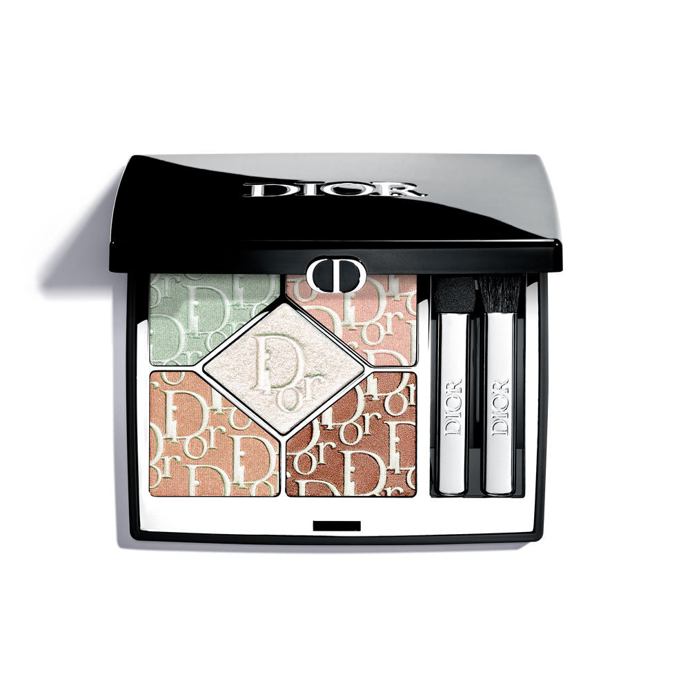 Dior Diorshow 5 Couleurs Eyeshadow palette in shade 645 Mint Bubblegum, featuring five pastel mint and pink eyeshadow colors.